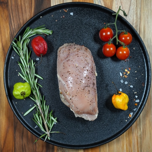 *****Poitrine de poulet risotto-légumes